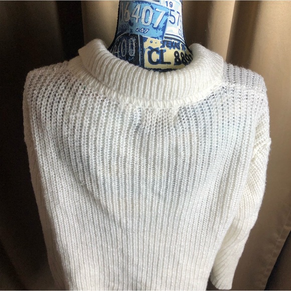 Vintage Alicia Knit V Neck Button Front Cardigan Sweater - Picture 8 of 12